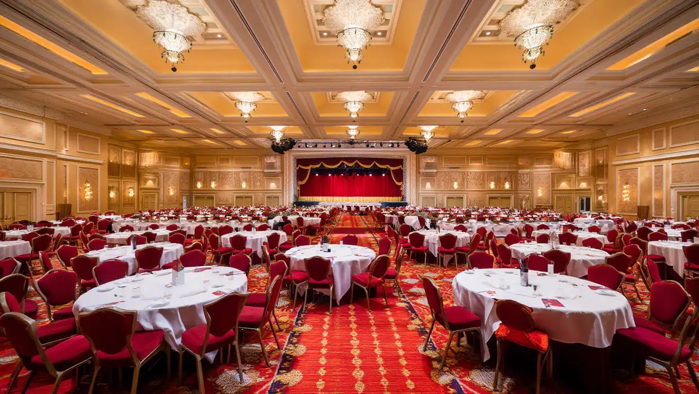 Bellagio Ballroom Stage View 2