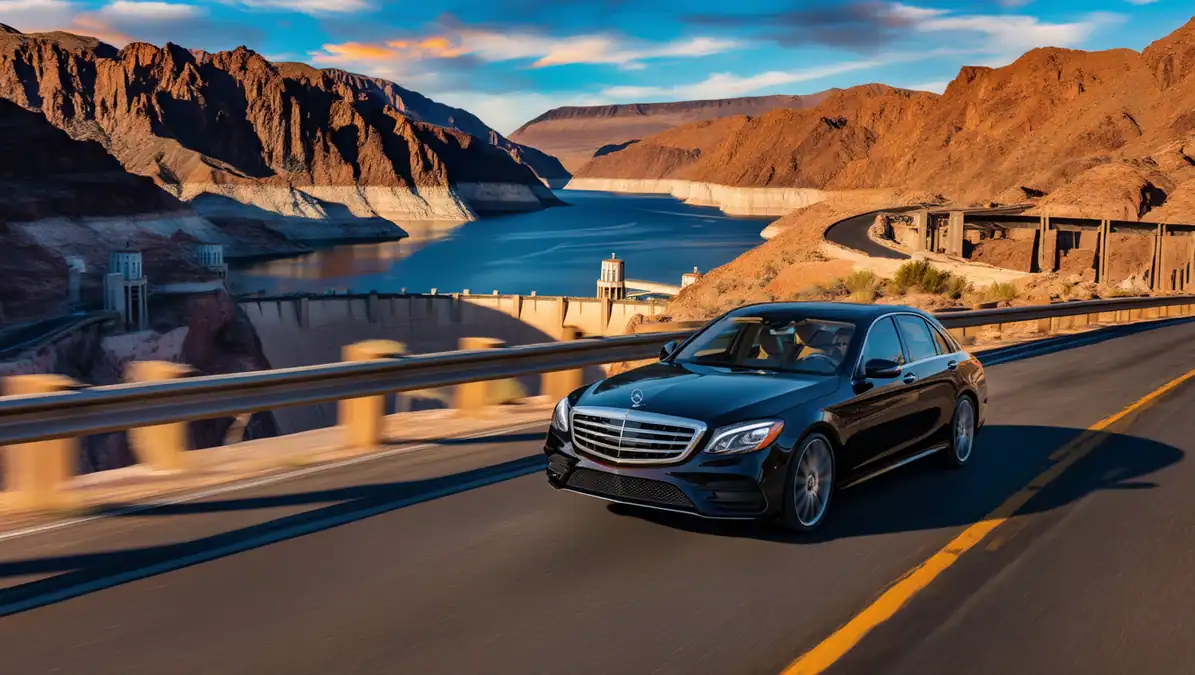 Boulder City Personal Sedan Services Mercedes Sedan Driving In Boulder City