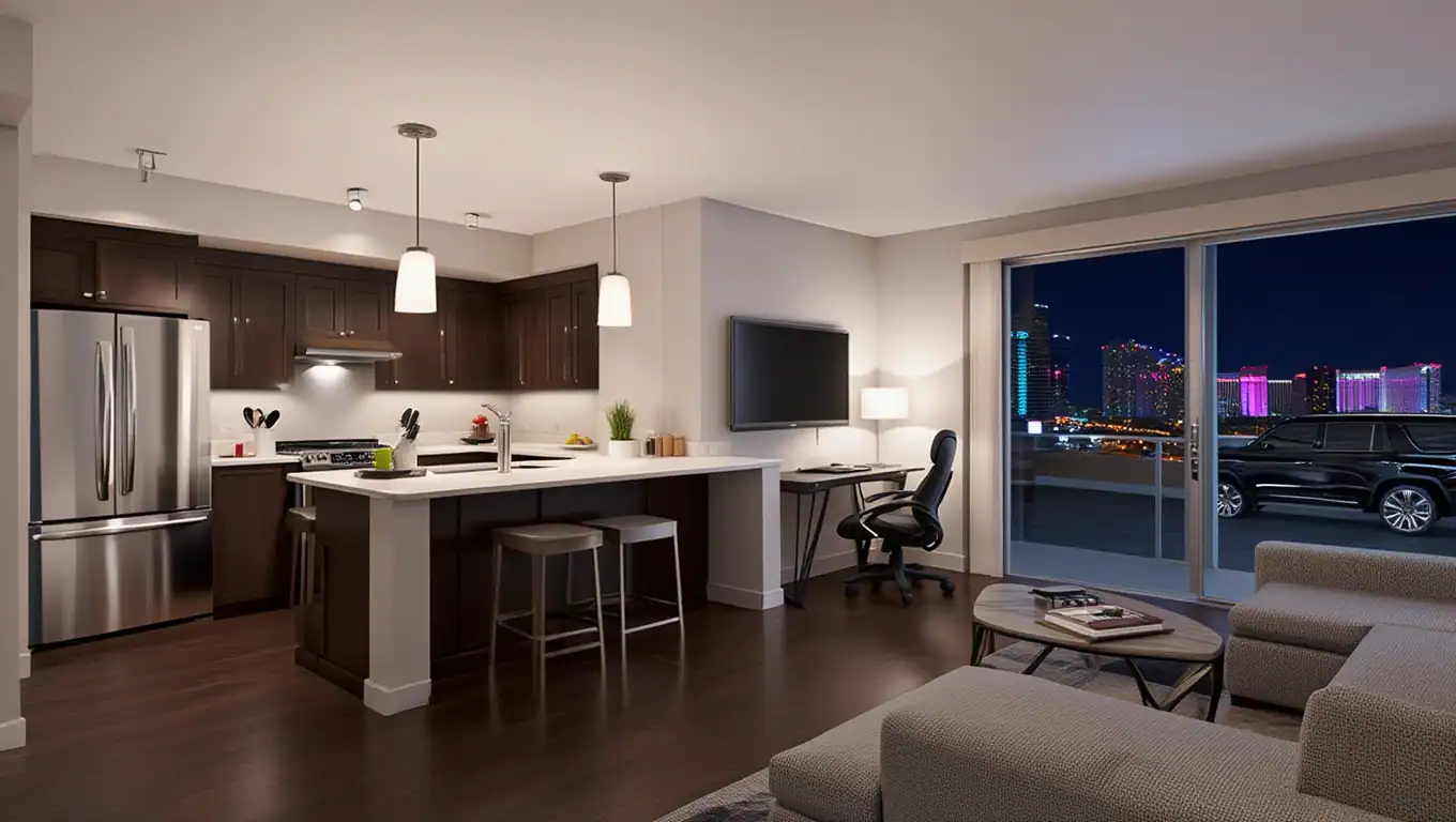 Corporate Apartment Kitchen