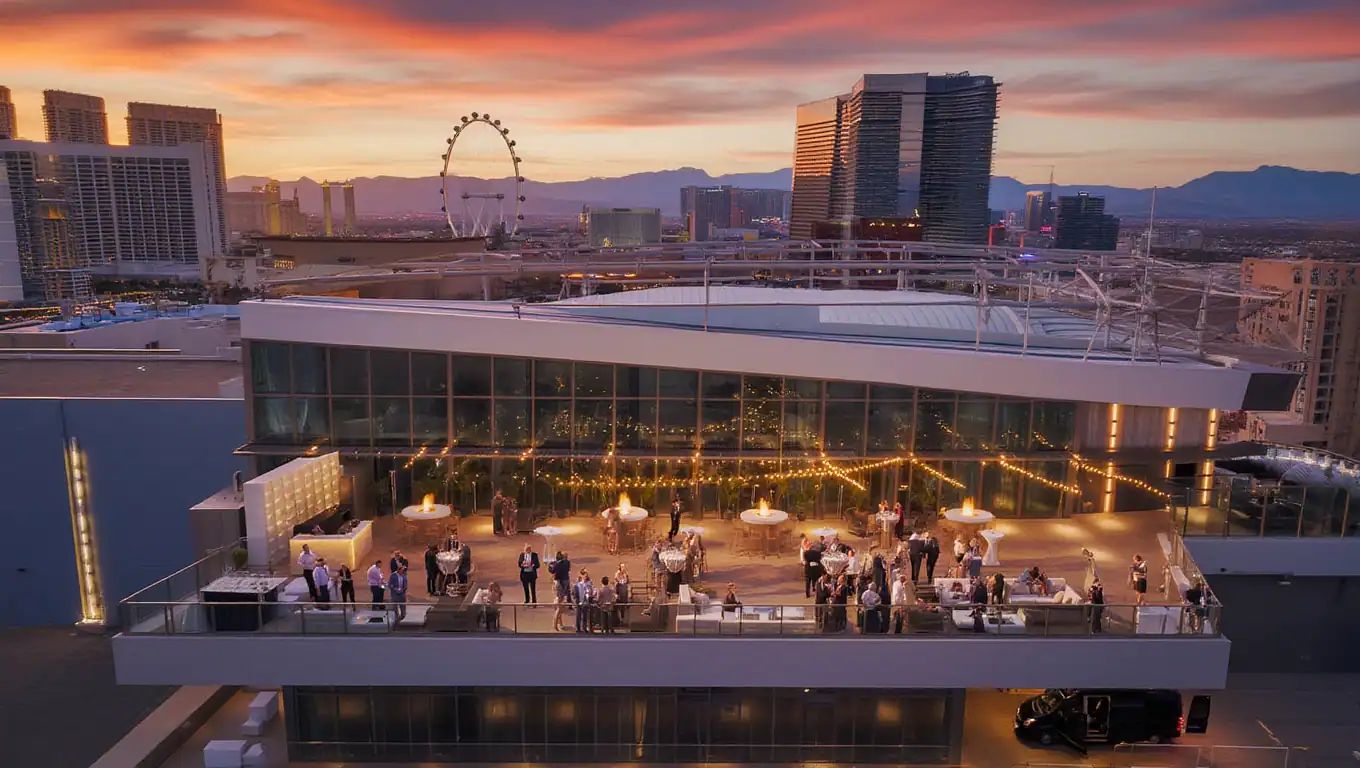 Elevated Rooftop Corporate Event in Las Vegas