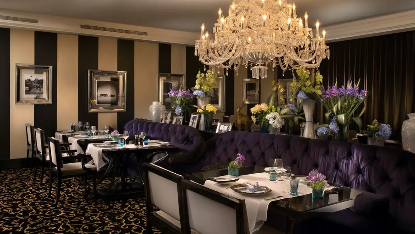 Joel Robuchon Restaurant Dining Room