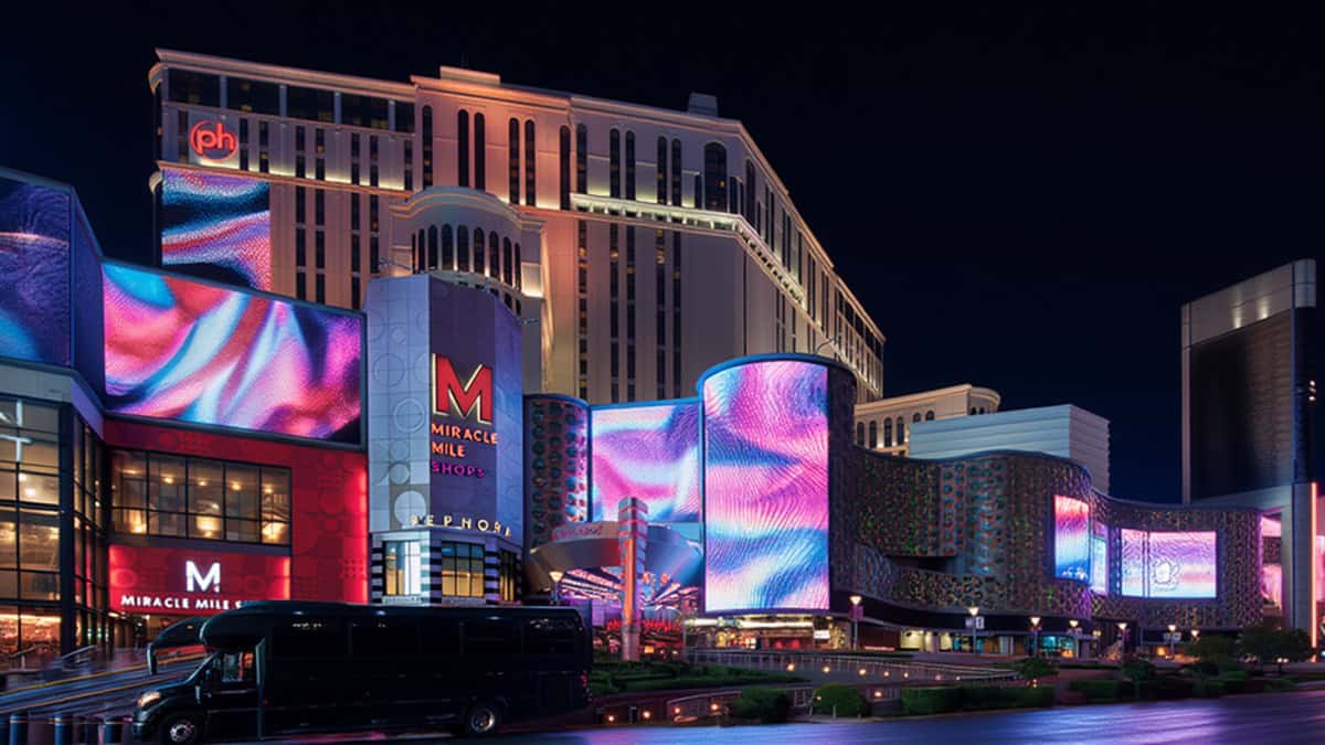 Planet Hollywood At Night