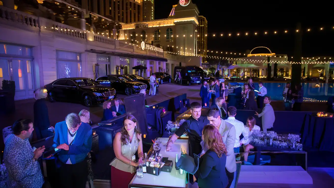 Poolside Event Mercedes Fleet