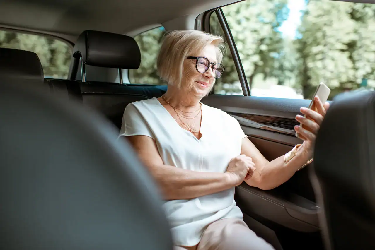Senior transportation in Las Vegas with Personal Sedan Services