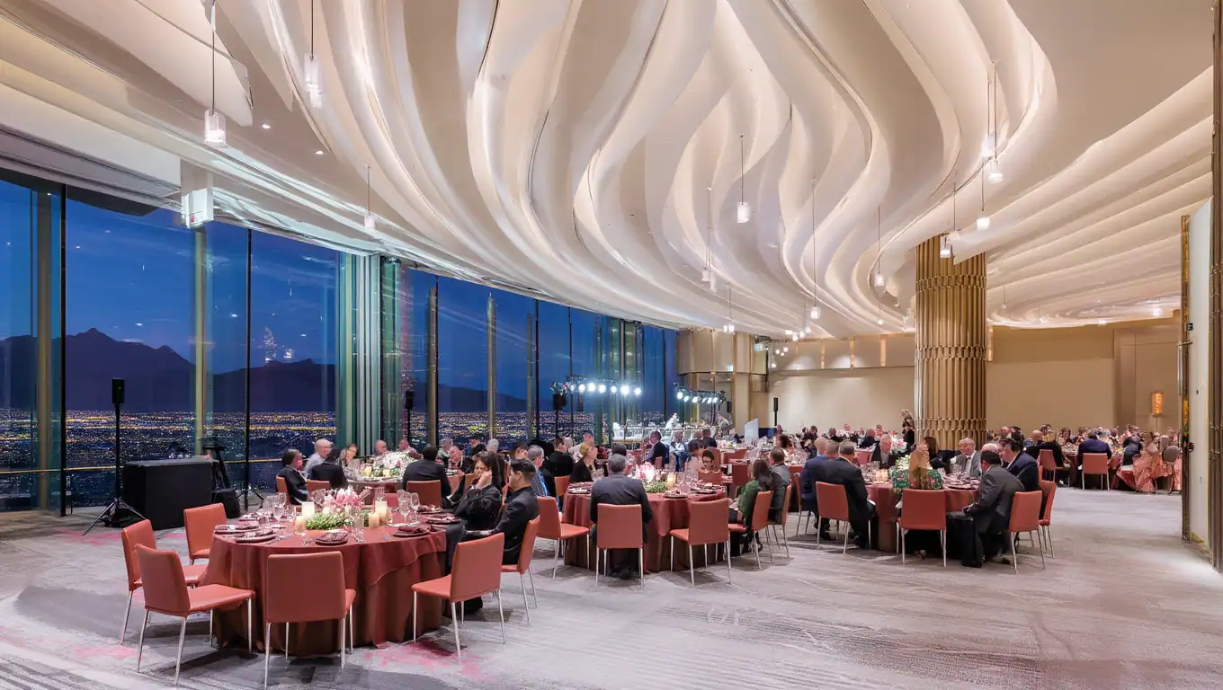 Rose Ballroom Window View