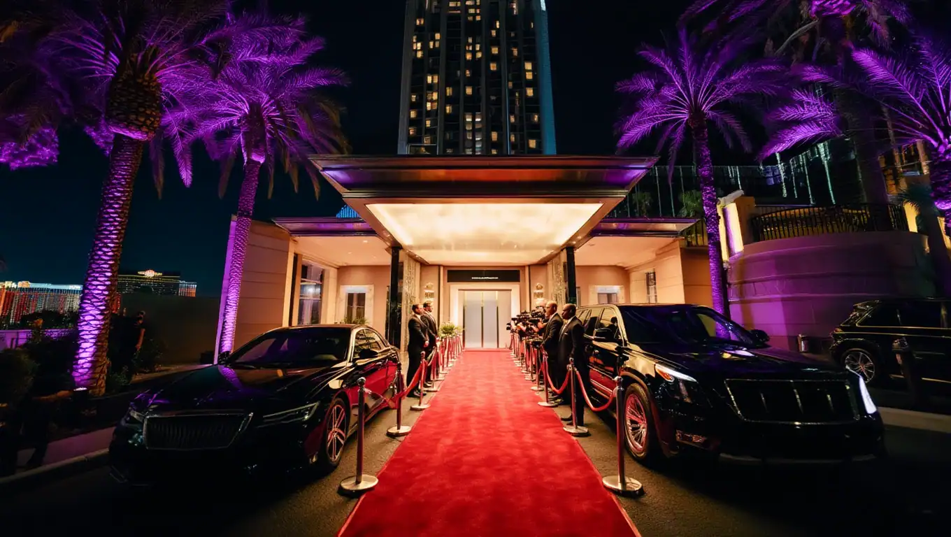 Vip Red Carpet Corporate Event in Las Vegas