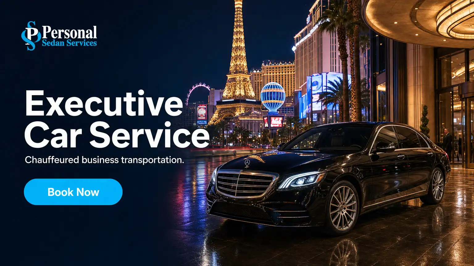 Book Executive Car Service in Las Vegas with Personal Sedan Services