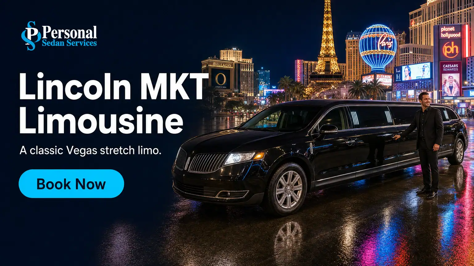 Book the Lincoln MKT Limousine in Las Vegas with Personal Sedan Services