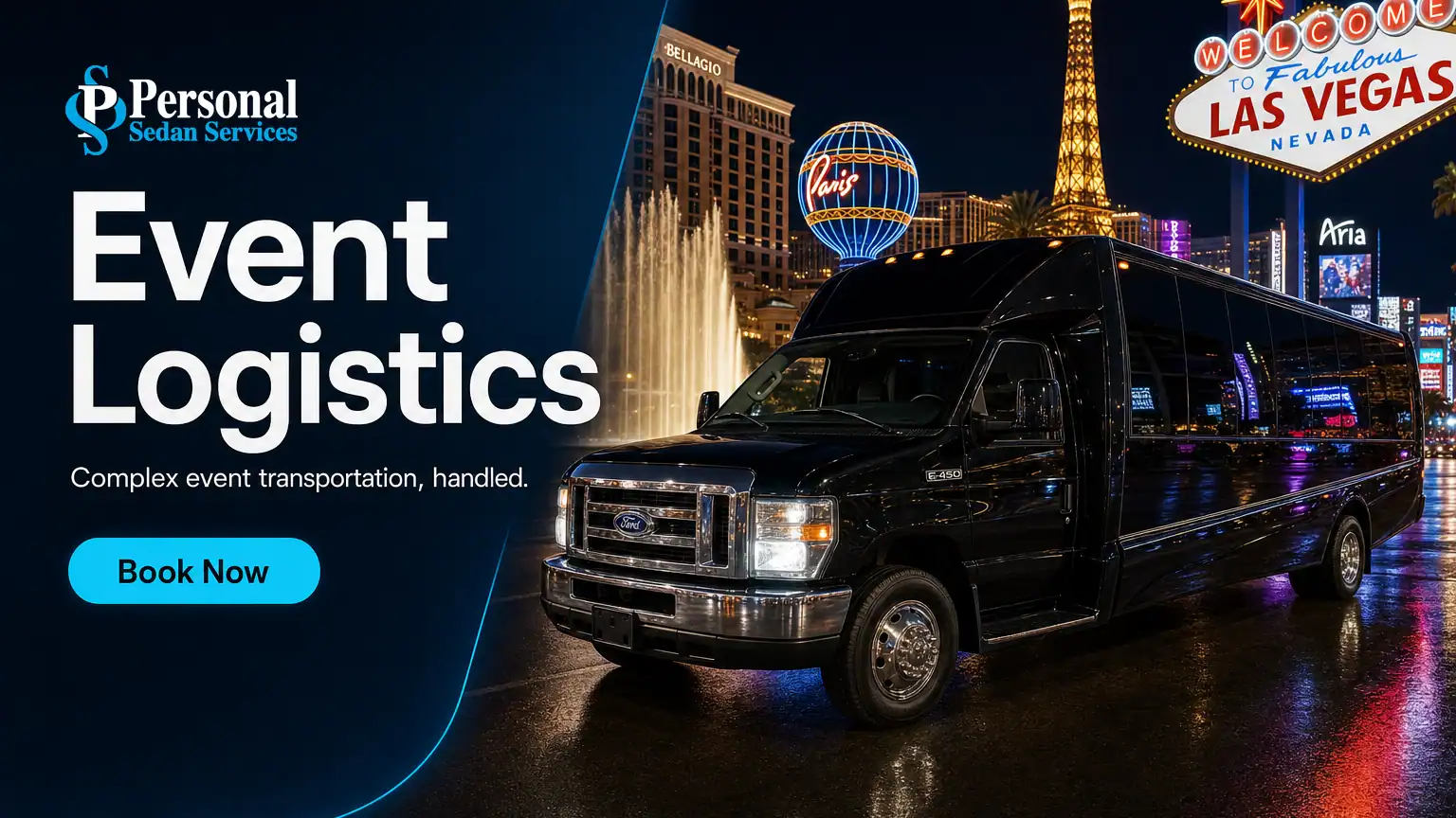 Book Event Logistics in Las Vegas with Personal Sedan Services