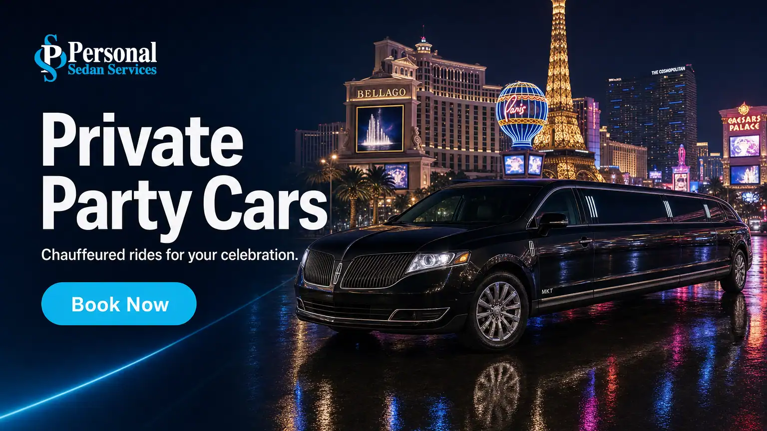 Book Private Party Cars in Las Vegas with Personal Sedan Services