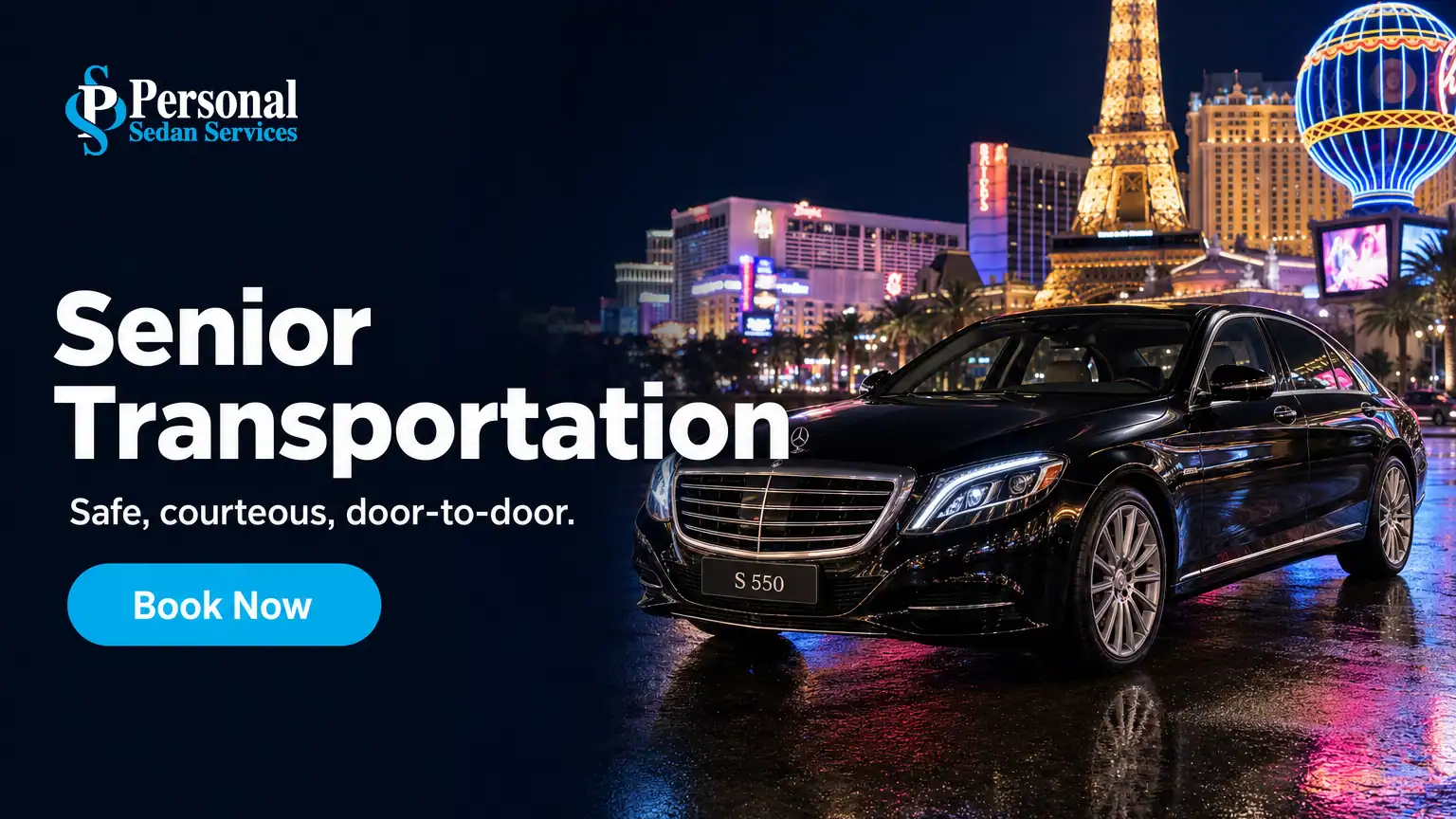 Book Senior Transportation in Las Vegas with Personal Sedan Services