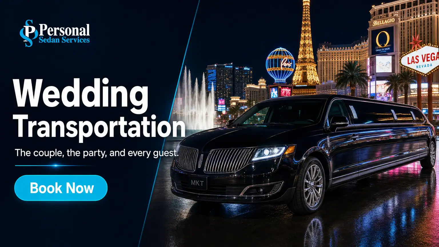 Book Wedding Transportation in Las Vegas with Personal Sedan Services